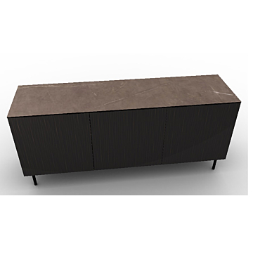 Calligaris Universal 3 Door Wooden Sideboard