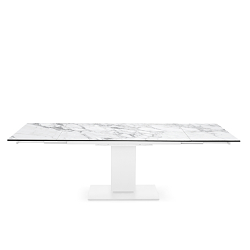 Calligaris Echo Extendable Dining Table, Pedestal Base