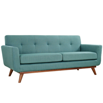 Modway Engage Upholstered Fabric Loveseat-Laguna