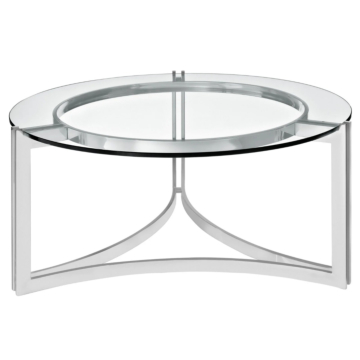 Modway Signet Stainless Steel Coffee Table