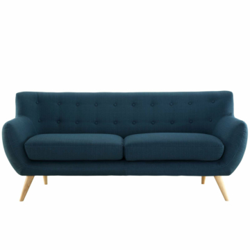 Modway Remark Fabric Upholstered Sofa-Azure