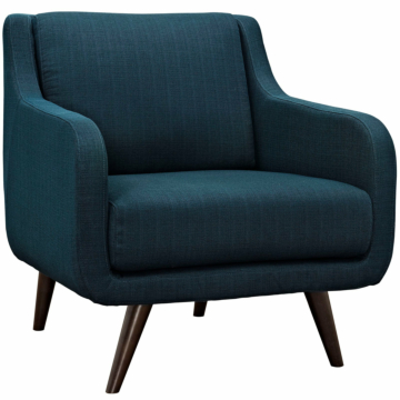 Modway Verve Upholstered Fabric Armchair-Azure