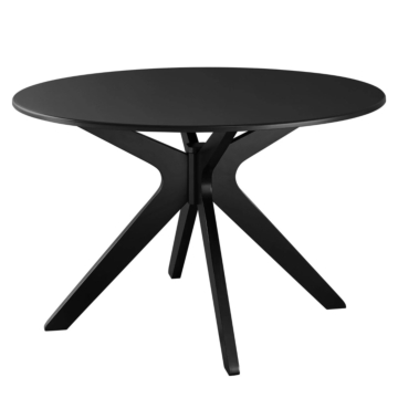 Modway Traverse 47" Dining Table Black Black