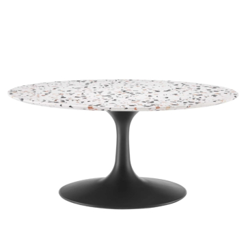 Modway Lippa 36" Round Terrazzo Coffee Table