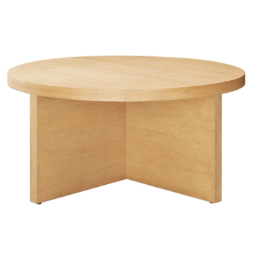 Modway Silas Round Wood Coffee Table