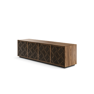 BDI Elements® 8703-WE Media + Storage Cabinet-Natural Walnut