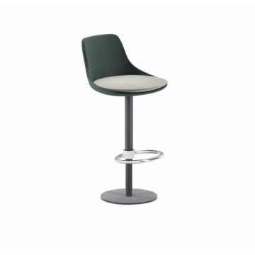 Elite Modern Elle Swivel Bar Stool