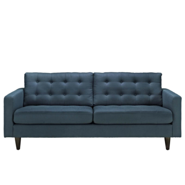 Modway Empress Upholstered Fabric Sofa-Azure