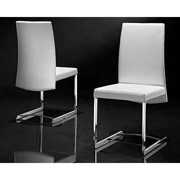 Fabio Side Chair | Creative Furniture-White