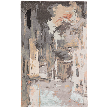 Jaipur Living Luella Handmade Abstract Gray Blush Area Rug