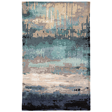 Jaipur Living Benna Handmade Abstract Blue Gray Area Rug