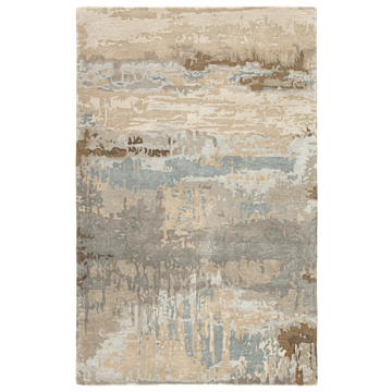 Jaipur Living Benna Handmade Abstract Brown Gray Area Rug