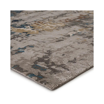 Jaipur Living Segall Handmade Abstract Dark Blue Gray Area Rug