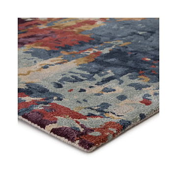 Jaipur Living Matcha Handmade Abstract Multicolor Red Area Rug