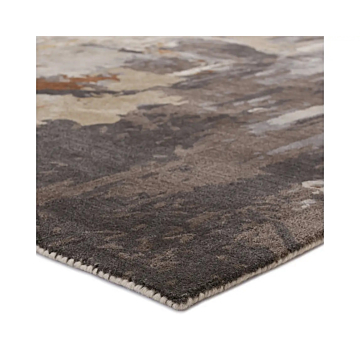 Jaipur Living Luella Handmade Abstract Brown Gray Area Rug