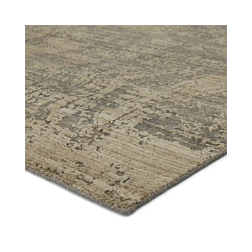 Jaipur Living Lizea Handmade Abstract Gray Beige Area Rug