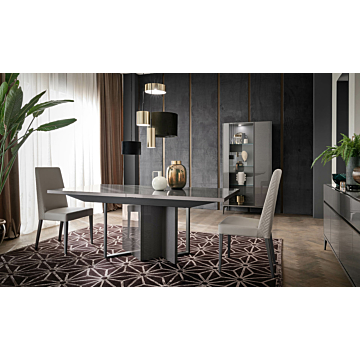 Graphite Extendable  Dining Table 210 | Delivery lead time 20 Weeks