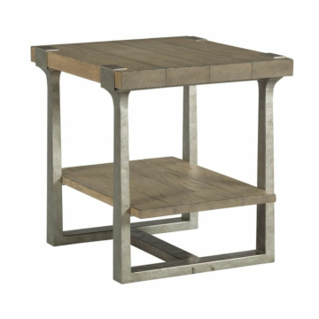 Hammary Timber Forge Rectangular End Table