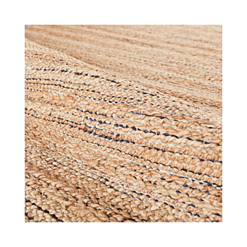 Jaipur Living Canterbury Natural Solid Tan Navy Area Rug