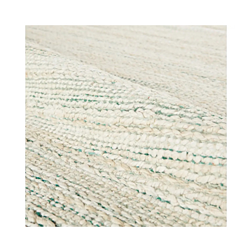 Jaipur Living Canterbury Natural Striped White Turquoise Area Rug