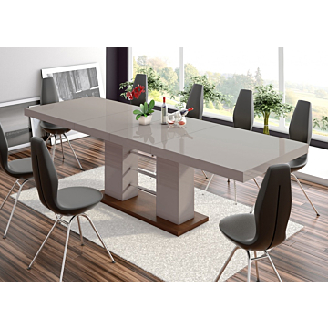 Cortex Linosa Dining Table, Cappuccino