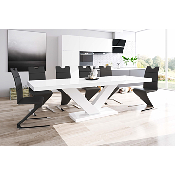 Cortex Victoria Dining Table, White 