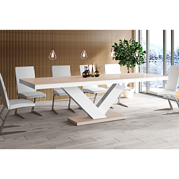 Cortex Victoria Dining Table, Cappuccino