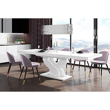 Cortex Bella Dining Table, White