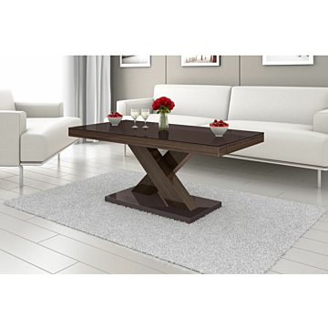 Cortex Xenon Mini Coffee Table, Brown-Oak