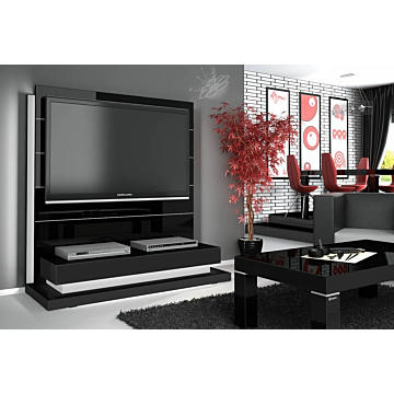 Cortex Panorama Lux TV Stand, Black