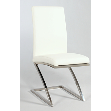Chintaly Jade Side Chair, White