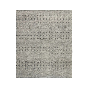 Jaipur Living Abelle Hand-Knotted Tribal Gray Black Area Rug 