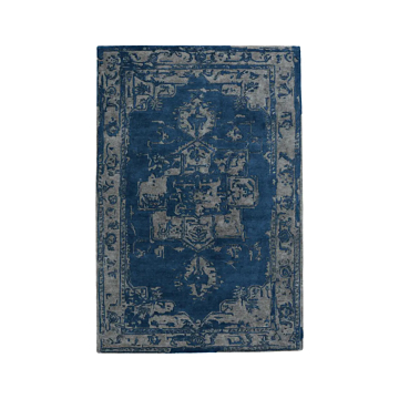 Jaipur Living Alvea Handmade Medallion Blue/ Gray Area Rug