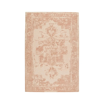 Jaipur Living Alvea Handmade Medallion Blush/ Beige Area Rug