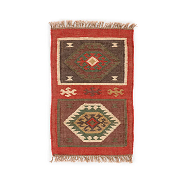 Jaipur Living Amman Handmade Geometric Red/ Gold Area Rug