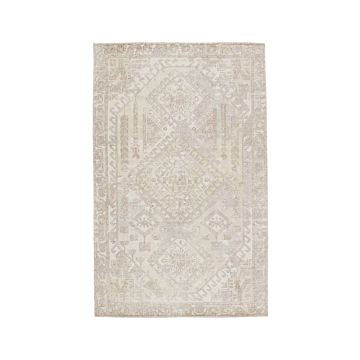 Jaipur Living Arlowe Handmade Medallion Light Taupe/ Cream Area Rug