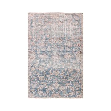 Jaipur Living Bardia Indoor/ Outdoor Oriental Blue/ Light Pink Area Rug