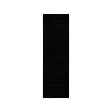 Jaipur Living Basis Handmade Solid Black Runner Rug