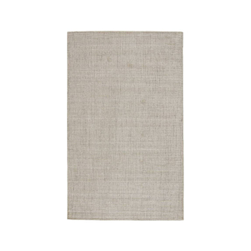 Jaipur Living Basis Handmade Solid Ivory/ Gray Area Rug