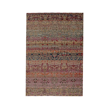 Jaipur Living Bodega Indoor/ Outdoor Trellis Multicolor/ Pink Area Rug