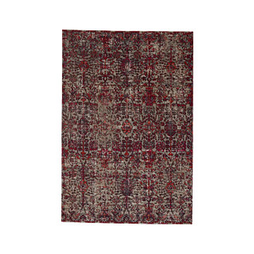 Jaipur Living Bodega Indoor/ Outdoor Trellis Red/ Gray Area Rug