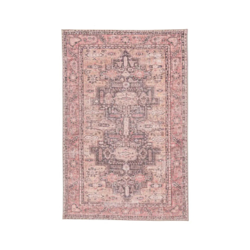 Jaipur Living Cosima Medallion Pink/ Dark Purple Runner Rug