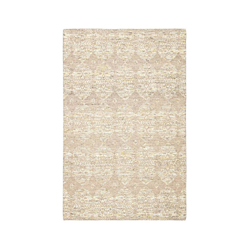 Jaipur Living Dentelle Hand-Knotted Geometric Beige/ Gold Area Rug