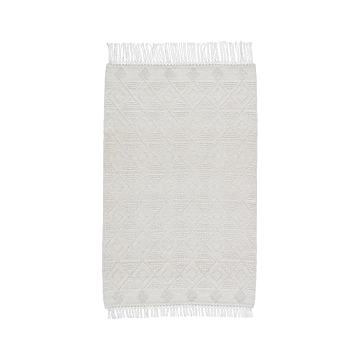 Jaipur Living Esma Indoor/ Outdoor Geometric White/ Ivory Area Rug