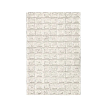 Jaipur Living Harkness Handmade Geometric White/ Gray Area Rug