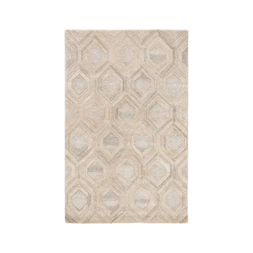 Jaipur Living Hassan Handmade Trellis Beige/ Cream Area Rug