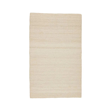 Jaipur Living Hutton Natural Solid White Area Rug