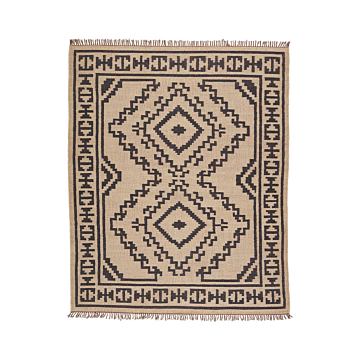 Jaipur Living Jaima Handmade Tribal Beige/ Black Area Rug