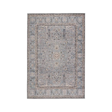 Jaipur Living Kadin Medallion Blue Gray Runner Rug 