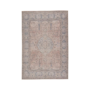 Jaipur Living Kadin Medallion Pink Blue Runner Rug